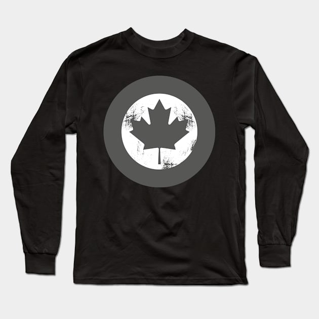 Canada Roundel Long Sleeve T-Shirt by Historia